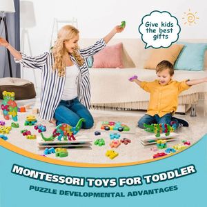 Chất Lượng Cao 3D Câu Đố Bằng Gỗ Giáo Dục Sớm Học Tập Nhận Thức Trí Thông Minh Trò Chơi Câu Đố Cho Trẻ Em Đồ Chơi - Product Image 6