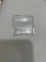 Sac de rangement de pièces de monnaie d'insigne d'emballage en PVC transparent sac de collecte de pièces commémoratives sac en cristal de PVC en plastique