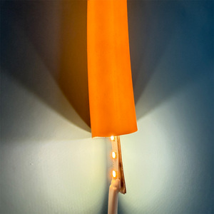 Diffuseur en silicone noir pour <span class=keywords><strong>tube</strong></span> LED profilé, <span class=keywords><strong>tube</strong></span> en silicone rond D22 360 pour bande LED - Product Image 4