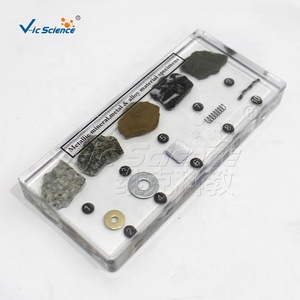 Geología, Piedras Naturales, Minerales Metálicos, Especímenes Incrustados para Educación e Investigación, Material <span class=keywords><strong>de</strong></span> Aleación Metálica - Product Image 2