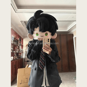 Masque réaliste personnalisé HLC, style anime, pour cosplay, costume de fursuit, masques en peluche, poupée et figurine pour événements et accessoires d'activités - Product Image 3
