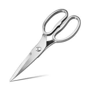 Tijeras de Acero Inoxidable, Hoja de Acero 3Cr13, Peso Robusto, Herramienta Multiusos Culinaria, Disponibles en Stock - Product Image 4