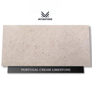 Miya đá kem đá vôi tấm lớn với tông màu be tinh tế cho tấm Tường hội trường hiện đại và thiết kế quầy tiếp tân - Product Image 3