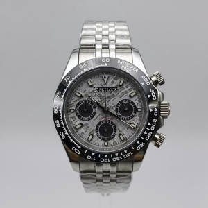 Customisable Men's <b>Chronograph</b> Luxury SEILOCE Business Watch with Luminous Hands Sapphire Glass VK63 Movement - Product Image 4
