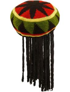 Chapeau de fête en tricot <span class=keywords><strong>pour</strong></span> adultes et <span class=keywords><strong>dreadlocks</strong></span> <span class=keywords><strong>pour</strong></span> hommes et femmes, accessoires de costume, chapeaux - Product Image 1