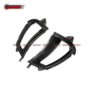 Rejillas de Ventilación Laterales para Parachoques Delantero Estilo OEM de Fibra de Carbono Seca para McLaren 720s - Product Image 6