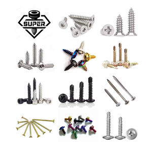 Nhà Máy Bán Hàng Trực Tiếp Thạch Cao Ban Vít/Mận <span class=keywords><strong>Hex</strong></span> Đầu/Đầu Phẳng Thép Không Gỉ Gỗ Vít Tự Khoan Particleboard Vít - Product Image 1