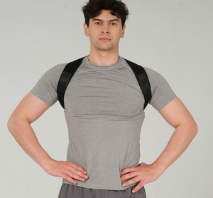 Corrector de Postura de Neopreno Suave para Hombres y Mujeres |   Soporte Transpirable y Ajustable para Espalda y Cuello, Soporte para la Parte Superior de la Espalda - Product Image 3