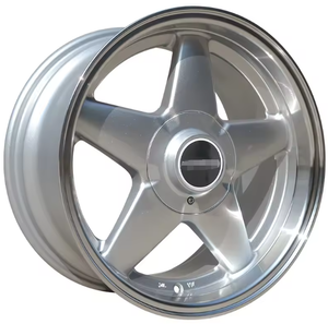 Rines <span class=keywords><strong>de</strong></span> Aleación <span class=keywords><strong>de</strong></span> Alta Calidad Silver Star <span class=keywords><strong>de</strong></span> 5 <span class=keywords><strong>Radios</strong></span> y Diseño Profundo, 4x100/4x114.3, 16 Pulgadas - Product Image 1