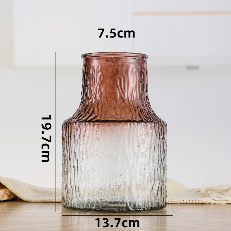 Factory Produced Wholesale Glass Flower Vase for Home Decor