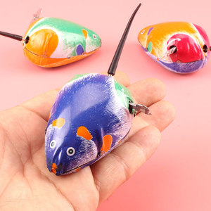 Tin <b>Mouse</b> Wind Up <b>Toy</b> Metal Classic Inertia Movement For Kids 2 4 Years Unisex One Size - Product Image 2