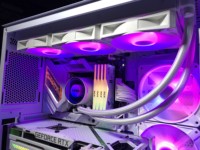 SAMA INTEL - Enfriador de Agua para CPU de PC, Radiador de Cobre con Iluminación LED RGB de 240 mm, Original