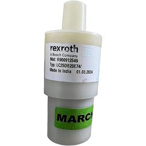 วาล์วควบคุมแรงดันสองทาง Rexroth Logic Valve รุ่น LC25DB20E74 แรงดัน 315 บาร์ อัตราการไหล 250 ลิตร/นาที ผลิตในอินเดีย - Product Image 1