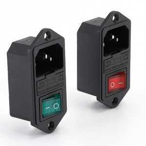 Módulo de entrada de corriente CA X328 Cul Tuv Cqc Serie 0717-2s, interruptor de entrada doble con fusibles reemplazables de 10A 250V IEC C14 - Product Image 2
