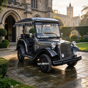 ZOWN Auto Turístico Eléctrico Clásico Convertible de 2 Asientos y 4 Ruedas con Diseño Vintage, Venta al Por Mayor de Fábrica - Product Image 1
