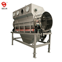 Nouvel arrivage DZJX : Tamiseur rotatif de compost, séparateur de sol, crible rotatif robuste pour roches, machine de criblage de sable à tambour GT1015