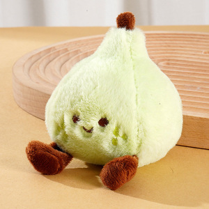<b>Small</b> Mini Pear Plush Toy Little Green Pear Keychain Quality Fruit Stuffed Pendant Cartoon Throw Pillow <b>Cushion</b> Bag Charm Gift - Product Image 6