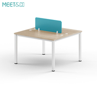 Petit bureau modulaire en forme de L Table de travail Bureau moderne Poste de travail Mobilier de bureau avec rangement