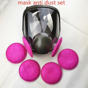 Masque respiratoire intégral multifonctionnel industriel en silicone, respirant, anti-poussière et anti-gaz - Product Image 3