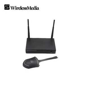 Fabrika kablosuz İşbirliği sistemi BYOD Full HD 1080P Airplay DLNA Miracast ekran yansıtma paylaşımı sunum değiştirici