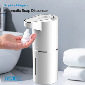 <span class=keywords><strong>Dispensador</strong></span> <span class=keywords><strong>de</strong></span> Jabón Automático <span class=keywords><strong>de</strong></span> Espuma, Moderno, Sin Contacto, con Sensor Infrarrojo, Montado en la Pared, <span class=keywords><strong>Recargable</strong></span> por USB, Silencioso y <span class=keywords><strong>de</strong></span> Respuesta Rápida - Product Image 3