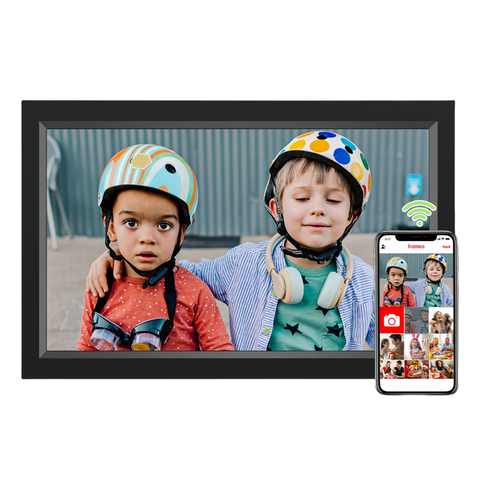 2025 Frameo 21.5 Inch WiFi Digital Photo Frame 32GB MP4 Smart Cloud LCD Display for Home & Office