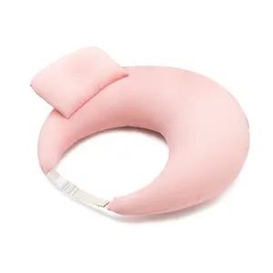 Cojín de soporte de maternidad en forma de U para mujeres embarazadas con cubierta exterior lavable, almohada con función de embarazo para almohada de cama