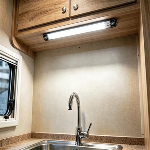 Lampe d'escalier pour <span class=keywords><strong>camping</strong></span>-cars avec capteur de mouvement PIR 12V/24V 8W 800lm, éclairage de <span class=keywords><strong>marche</strong></span>, lampes de sol IP67 pour <span class=keywords><strong>camping</strong></span>-cars et fourgonnettes - Product Image 6