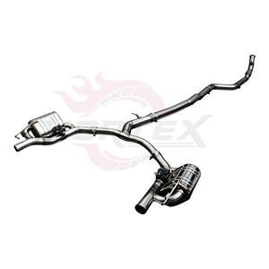 Échappement arrière en acier inoxydable Vortex pour Mercedes AMG GT50 GT53 X290 3.0T avec tuyau en Y et kit de silencieux à double nervures - Product Image 3