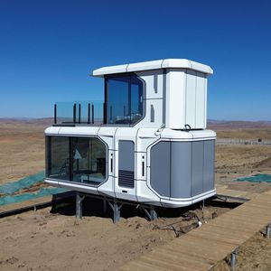Mobile Hotel <b>Prefab</b> <b>House</b> Steel Modern Design Outdoor Resort Accommodation Solution - Product Image 2