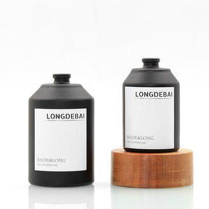 Empty 50ML Frosted Glass <b>Perfume</b> <b>Bottles</b> with Pump Sprayer 30ML 100ML Black <b>Perfume</b> <b>Bottle</b> Crimp Sealing with Packaged Box - Product Image 6