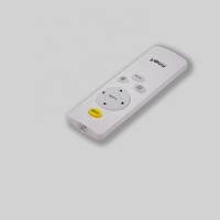 Control Remoto Inalámbrico de 9 Teclas con Logotipo Personalizado, Nuevo, 2.4G, con Código de Aprendizaje y Voz, Color Blanco, para Android TV Box y Shield TV, Pedidos al por Mayor