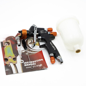 Pistola de Pintura Automotriz Personalizada Hecha en China, HVLP, Boquilla de 0.8/1.0/1.2 mm, Mini Pistola de Pintura de 125 ml para Automóviles - Product Image 5