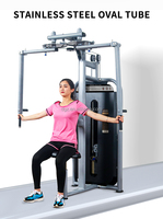 Équipement de fitness professionnel pour salle de sport : Machine à double fonction pour l'entraînement de la force (DELTA POSTERIORIEL/FLY PECTORAL)