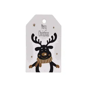 牛皮纸卡片礼品标签DIY吊牌圣诞快乐包装装饰礼品卡圣诞用品