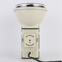 Caméra de surveillance LED extérieure intelligente IP66 avec projecteur, corps en aluminium et réflecteur pour la sécurité routière