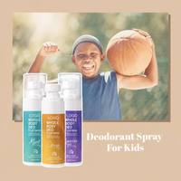 Spray Déodorant Corporel OEM 48H Anti-Odeur, Brume Corporelle Marque Privée, Vente en Gros, Anti-Transpirant 60ml