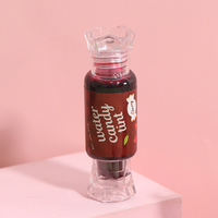 Charmant brillant à lèvres imperméable longue durée, 16 couleurs, teinture de bonbons, rouge à lèvres liquide à saveur douce