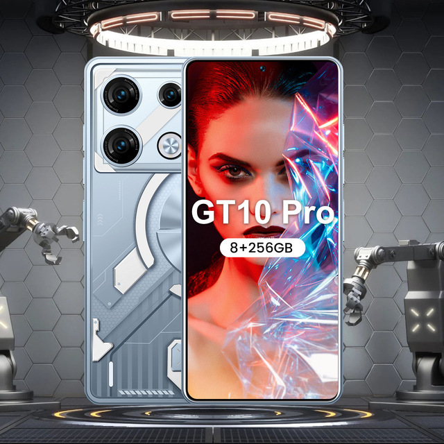 New Global LTE HD 7.3 Inch Big Screen 90Hz Quad Core Smartphone 16GB+1TB Dual SIM Android Mobile with Quick Charge