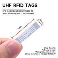 Étiquette RFID UHF passive inscriptible 860-960 MHz pour la gestion de suivi RFID longue portée ISO 18000-6C en gros