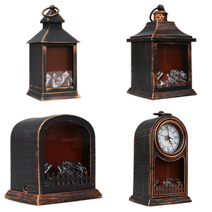 Lámpara <span class=keywords><strong>LED</strong></span> de <span class=keywords><strong>Chimenea</strong></span> de Simulación, Lámpara Decorativa con Llama, Alimentada por USB, Sin Calor, Luz de <span class=keywords><strong>Chimenea</strong></span> Vintage para Decoración de Fiestas Navideñas - Product Image 3