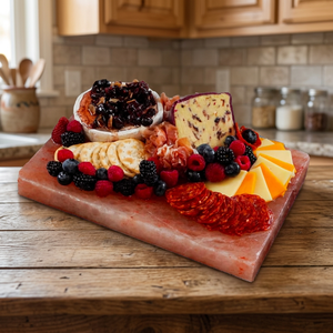 Fournisseur direct d'usine OEM, plaque de sel de l'Himalaya de qualité supérieure pour la cuisine, carreaux et dalles de sel rose de l'Himalaya - Product Image 1