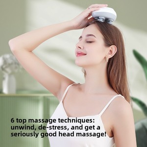 Masseur intelligent pour le cuir chevelu avec griffes modèle KK-10 pour pétrissage du cuir chevelu et soulagement des maux de tête - Product Image 2