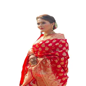 भारतीय पहनने के लिए तैयार रेशम साड़ी/साड़ी कांचीपुरम सिल्क साड़ी बिक्री के लिए सबसे अच्छी कीमत