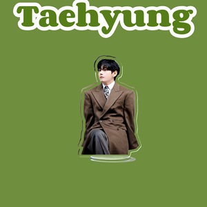 Standee Acrílico de <span class=keywords><strong>Taehyung</strong></span> de Kpop de 10 cm, Foto HD, Impresión a Doble Cara, Modelo de Exhibición de Ídolo, Decoración de Escritorio, Recuerdo para Fans, Regalo - Product Image 2