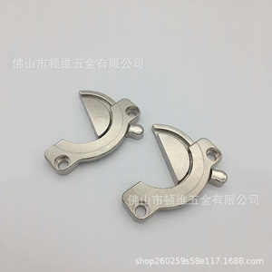 Dunwei Hardware Desktop Connector Zinc Alloy Forging Durable Modern Simple Style <b>Office</b> <b>Table</b> Top Splicing Hardware - Product Image 2