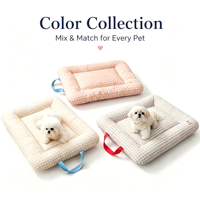 Tapis de transport portable pour animaux de compagnie avec poignée, protection de siège de voiture et de canapé pour chats et chiens, vente en gros EM