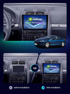 Système multimédia de voiture Android Radio DVD Navigation Player Stereo pour <span class=keywords><strong>Peugeot</strong></span> <span class=keywords><strong>407</strong></span> 2004 2005 2006 <span class=keywords><strong>2007</strong></span> 2008 2009 2010 2011 - Product Image 3