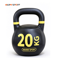 WM Fitness Factory Direct OEM ODM Gym Studio Équipement de musculation avec revêtement en poudre, poids de kettlebell de compétition de 4 à 52 kg