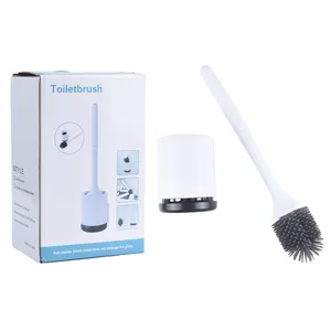 Spazzola per la pulizia delle sospensioni efficiente TPR Premium accessorio per la pulizia della casa spazzola per la pulizia del bagno spazzola per wc in Silicone